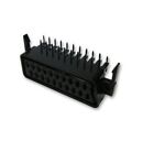 Connector Outlet Scart 20 Pin 90° for Printed Circuit Cs PCB Cable Audio Video