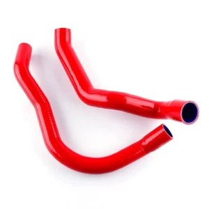 FOR JEEP CHEROKEE XJ 4.0 l6 1991-2001 SILICONE RADIATOR COOLANT HOSE RED PIPE - Picture 1 of 7