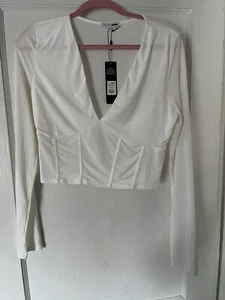 Crop Top XL weiß Fashionova - Bild 1 von 3