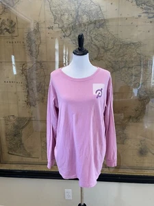 Peloton Women's 100% Cotton Pink Pullover Sweatshirt Size M - Picture 1 of 5
