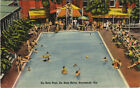 Pc Us Ga Savannah De Soto Pool De Soto Hotel Vintage Postcard B32178