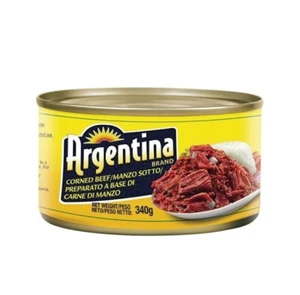 Corned Beef 340g Halal Brasilien gepökeltes Rindfleisch Brotzeit Fleischkonserve - Bild 1 von 1