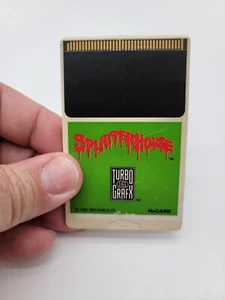 Splatterhouse (TurboGrafx-16, 1990) Turbo Grafx 16 Action Adventure Game VG Rare - Picture 1 of 2