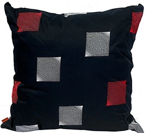 MISSONI HOME CUSHION COVER EMBROIDERED COTTON SATEEN INGHE T60 16x16" 40X40 cm - Picture 1 of 2