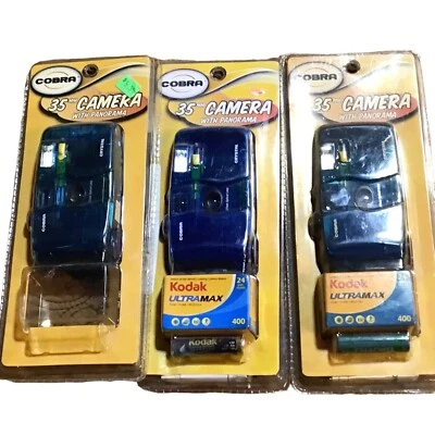 3ea. Cámara Cobra Kodak Film 35 mm con Panorama NUEVA. Foto 1 de 4