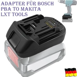 Akku Konverter Adapter für Bosch PBA 18V zu Makita LXT BL18 Akku Werkzeuge - Bild 1 von 9