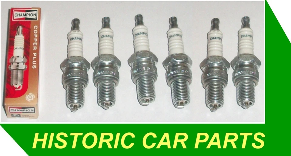 6 Champion Spark Plugs for Armstrong Siddeley Whitley Saloon 1949-54 N8 46XL - Image 1 of 1