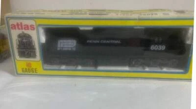 VTG ATLAS HO GUAGE PENN CENTRAL SD35 DIESEL  L/N IN BOX !! - Image 1 of 4