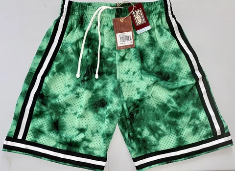 NEW!! Mitchell & Ness Boston Celtics Shorts Galaxy Swingman Men’s sz: Medium Cover