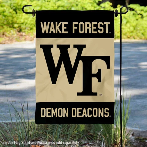 Wake Forest Demon Deacons Wordmark Garden Flag and Yard Banner Cover