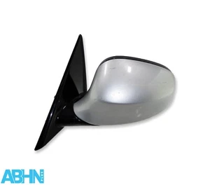 BMW 3 Series E90 E91 LCI 09-12 Left Side Power Folding Wing Mirror Silver+Gloss - Picture 1 of 8