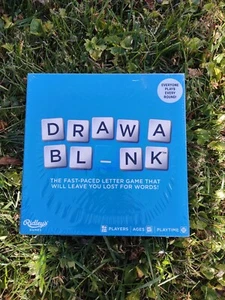 Draw A Blank Game by Ridley's Games Fast-Paced Word Making Game Sealed 2018 - Picture 1 of 1