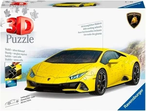 NEU Ravensburger 108 Teile Puzzle 3D Puzzle Lamborghini Huracán EVO-Giallo - Bild 1 von 2