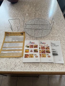 NuWave Replacement 20201 Infrared Oven Racks and Cook Books - Picture 1 of 3