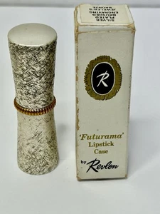 Vintage Revlon Futurama Lipstick Case Tube,designed by Van Cleef and Arpels NEW! - Picture 1 of 3