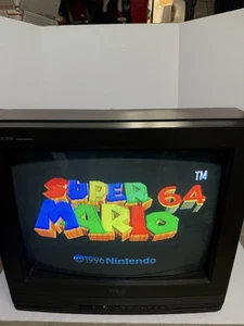 RCA F2057OWN 20" Curved Screen CRT TV Wood Grain - Retro Gaming - Picture 1 of 15