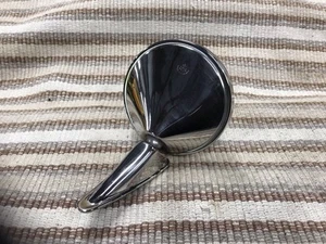 USED ORIGINAL PORSCHE 356 911 912 LG HEAD DURANT CHROME DOOR MIRROR - Picture 1 of 5