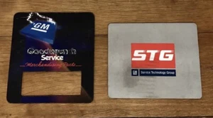 2 Vintage GM Goodwrench Computer Mouse Pads Sales Parts Department Dealership - Picture 1 of 6
