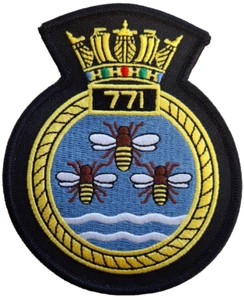771 Naval Air Squadron Embroidered Patch - MOD LICENSED - Picture 1 of 5