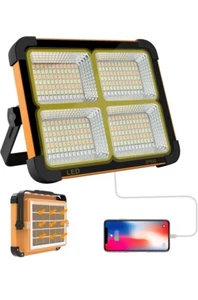 16500mah Portable LED Work Solar Light Portable Emergency Floodlight Battery - Picture 1 of 7