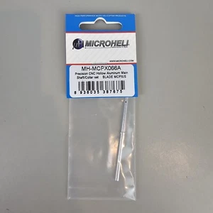 Microheli Precision CNC Hollow Aluminum Main Shaft/ Collar Set MH-MCPX066A New - Picture 1 of 2