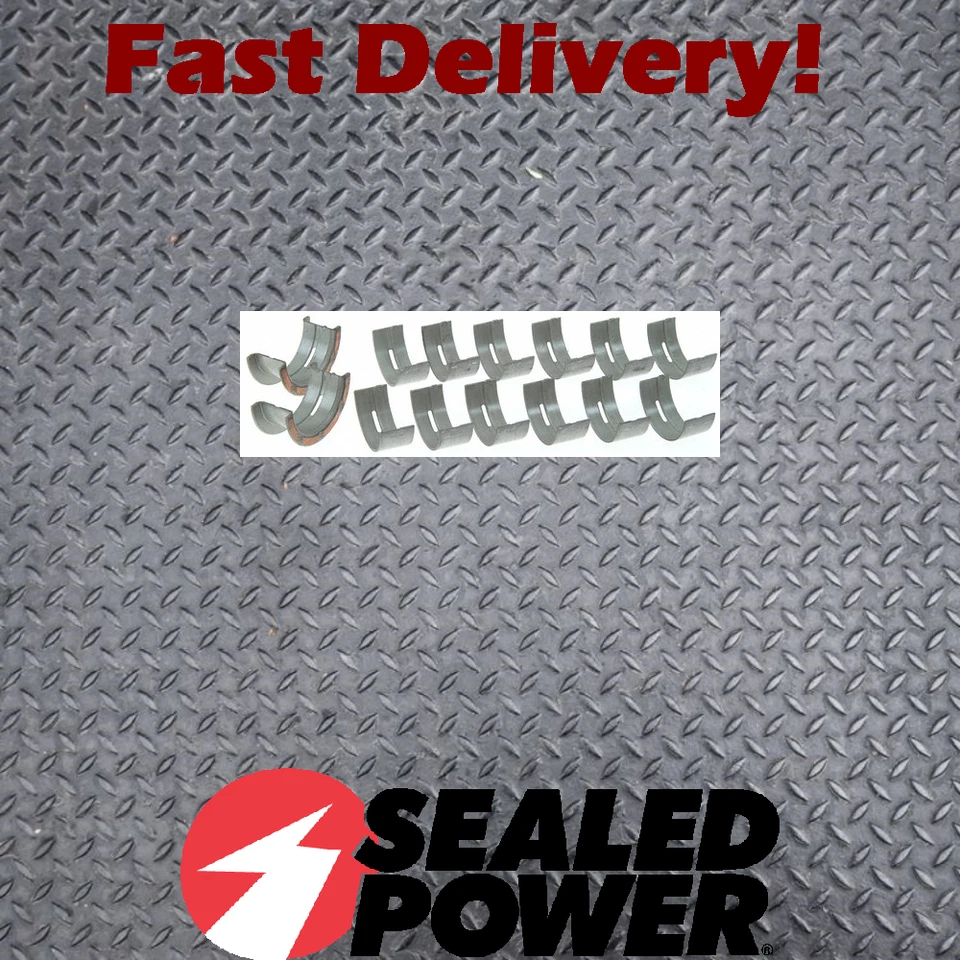 Clevite STD Main bearing set fits Ford 5.0 Windsor EFI Bronco F150 Fairlane AU D - Image 1 of 1