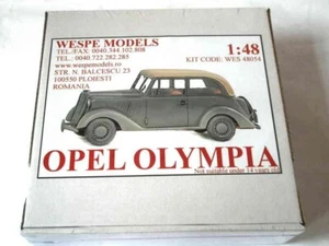 OPEL OLYMPIA Wespe Models 1:48 SCALE - resin kit 48054 - Picture 1 of 1