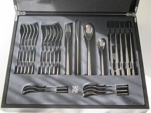 WMF BESTECK TAIKA 24-TEILIG CROMARGAN EDELSTAHL MENÜMESSER MIT GLATTEM SCHLIFF - Bild 1 von 1
