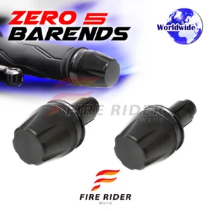ZERO5 Billet Black Bar Ends Pair For MV Agusta Brutale 800 16 17 18 19 - Picture 1 of 3