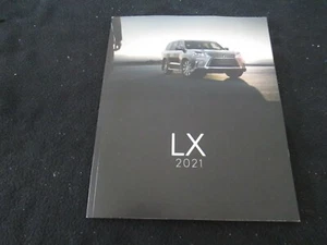 Lexus LX 2021 folleto LX570 y 21 LX equipamiento de lujo y deportivo catálogo de ventas de EE. UU. - Imagen 1 de 6