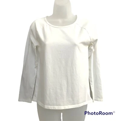 CAMISETA Talla 16 NIÑAS LUGAR INFANTIL Niñas Top Off White Manga Larga Camiseta Camiseta Foto 1 de 4