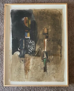 Johnny Friedlaender, Untitled Color Etching/Aquatint; Signed/Numbered/Framed - Foto 1 di 9