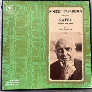 ROBERT CASEDESUS interprete RAVEL: L'Oeuvre pour piano (F 3-LP-Box CBS 77346/NM) - Picture 1 of 4