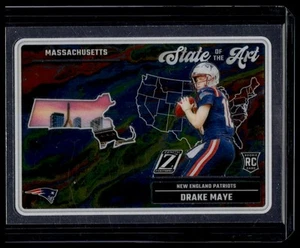 2024 Panini Zenith #18 Drake Maye State of the Art - Bild 1 von 2