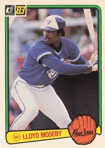 1983 Donruss #556 Lloyd Moseby - Picture 1 of 2