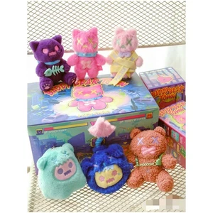F.UN Shinwoo Baddy Bear Town Series set di 6 pezzi scatola cieca peluche scatola cieca - Foto 1 di 14