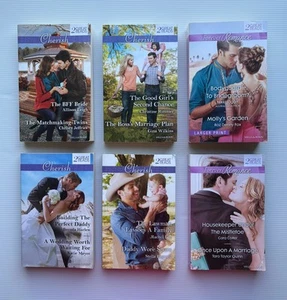 6 x Cherish/Forever Romance Mills And Boon Bulk Lot Paperback 2-in-1 Sexy Love - Picture 1 of 18