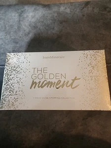 Rare... bareMinerals Special Edition Set - The Golden Moment 7 Pc Set NIB - Picture 1 of 8
