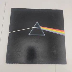 Vintage Pink Floyd Vinyl Record The Dark Side of the Moon 1973 Prog Rock Gatefol - Imagen 1 de 4