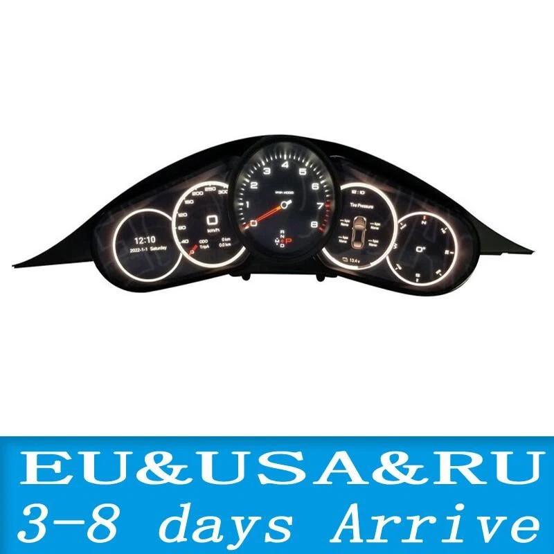 Cuadro de instrumentos velocímetro pantalla digital LCD para Porsche Panamera 09-16 Foto 1 de 1