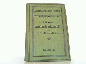 Arrians Anabasis Alexandri. Aschendorffs Sammlung lateinischer und griechischer - Imagen 1 de 1