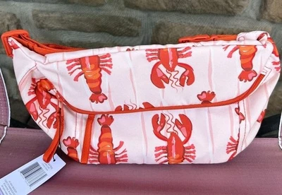 Vera Bradley Large Belt Bag Lobster Clause Purse Organizer - Image 1 of 3