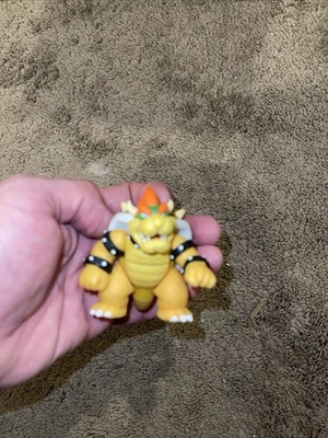 Bowser Super Mario Bros World Of Nintendo PVC Figure Jakks Pacific - Image 1 of 4