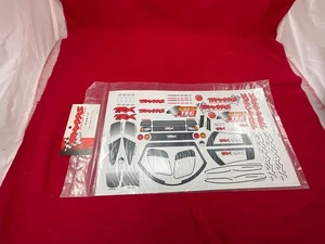 Traxxas 4813 NITRO 4-TEC 3.3 DECAL SHEET decals stickers NEW sealed RARE TRA4813 - Picture 1 of 3