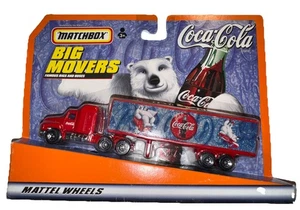 Matchbox Mack CH 600 Coca Cola Semi Truck & Trailer Big Rig Movers Famous Rigs - Picture 1 of 7