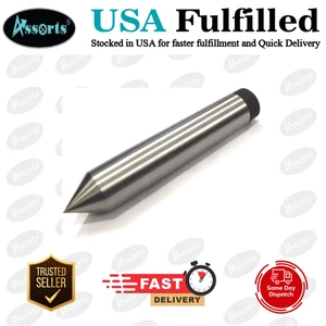 Assort's Tool Steel 60 Degree Dead Center Centre- Hard & Ground -Lathe Drill - Picture 1 of 6