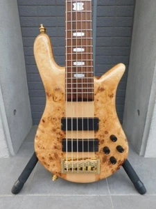 Spector EURO 6 LX Poplar Burl Top 6 string 2010s Electric Bass Guitar - Picture 1 of 11