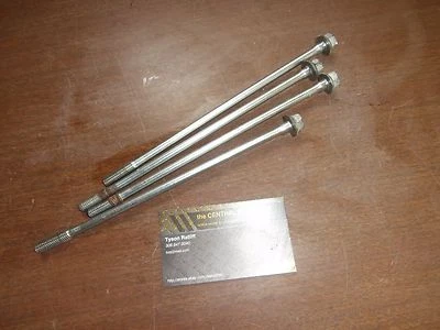 85 Kawasaki KLT110A KLT 110 Motor Cilindro Jarra Barril Cabeza Torg 8x196 Juego Foto 1 de 3