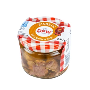 Eisbein im eigenen Saft 250g (Glas) DFW Feldküche Wurstkonserve - Bild 1 von 1