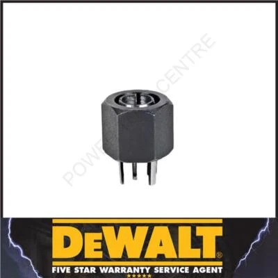 Dewalt 8mm Router Collet & Nut DCW604 D26204K DW621 DW615 DE6952 - Image 1 of 2
